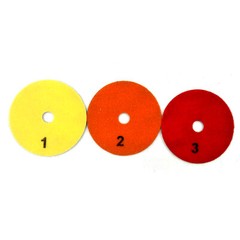 3pcs Dry Diamond Polishing Pads 4 Inch Set Kit Marble Concrete Granite Z8C9