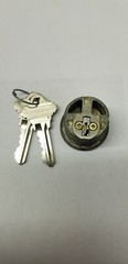 Schlage mortise cylinder Die Cast Mortise Lock Cylinder US10B Finish Storefront
