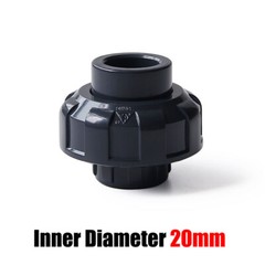 20-110mm PVC Pipe Union Grey Connector Joint Weld Solvent Pressure Pipe Fitting