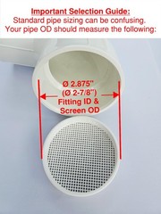 8″ PVC Spigot Inside Fitting