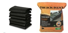 NEW QUICK DAM FLOOD BAGS READY TO USE 6 BAGS GROWS TO 24″ X 12″ X 3.5″