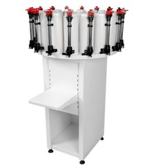 110V 5Gallon Clamping Paint Shake & 12 Canister Station Paint Colorant Dispense