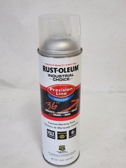 (Pack of 6) Rust-Oleum Industrial Choice CLEAR Inverted Marking Paint 17 oz