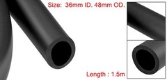 5ft Foam Grip Tubing Handle Grips 36mm ID 6mm Wall Thick 1.5m Black
