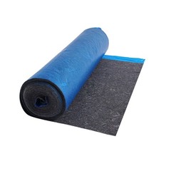Uimoso 200 sq ft 3mm Blue Floor Underlayment with Sound and Moisture Barrier