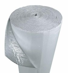 White Faced Double Bubble Reflective Foil Thermal Insulation 400sqft R8 4ft