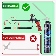 Spray Foam Insulation Can ( 18X25.4 oz. (720 g)) Expanding Foam Sealant