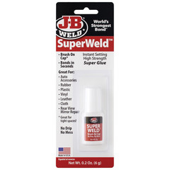 JB WELD 33106 J B Weld J-B Weld 33106 SuperWeld Glue – Clear Super Glue – 0.2 oz