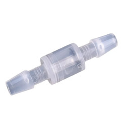 Plastic One Way Check Valve Spring Steel Ball Non-Return Valve for Water Gas Liq