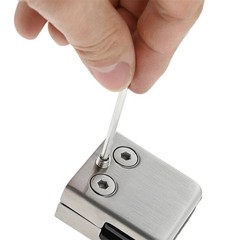 8 x Square Glass Clamps 48mm with Rubber Layers For 8-10mm Thickness Glass