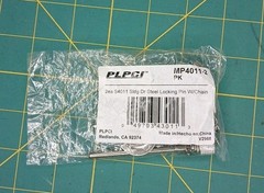 2 PACK Sliding Door Steel Locking Pin With Chain S4011