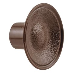 PRIME-LINE N 6871 Closet Door Pull Knob, Plastic, Brown,PR 430X22