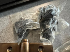 3 LAWRENCE BB4101A 4 1/2 X 4 1/2 US10B CONC BB STANDARD WEIGHT HINGE SOLID BZ