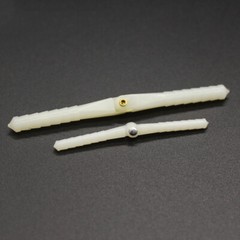 Plastic Needle Hinges Φ2.5×L43mm Φ4.5×L67mm Hinge For RC Airplane Model DIY