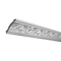 5-1/8in Face x 3-3/8in H x 3-7/8in Proj, Primed White Polyurethane, Crown