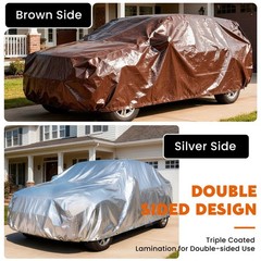 Keten Tarps Heavy Duty Waterproof 10X20Ft, 10 Mil Thick Multipurpose Poly Tar…