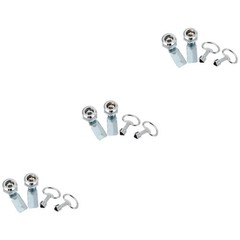 6 Sets Practical Distribution Cabinet Lock Sturdy Power Cabinet Triangle Lock