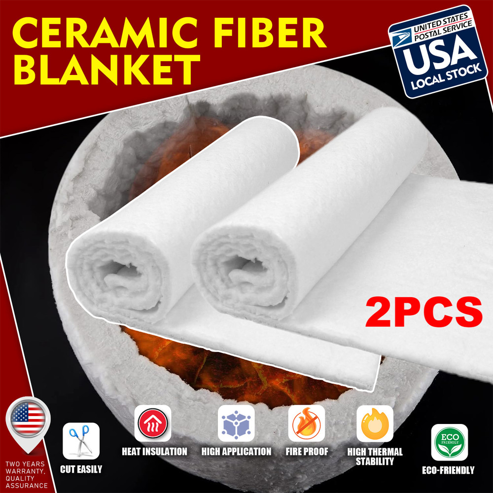 10mm bear more 1370℃ Ceramic Fiber Blanket For High Temperature Pipe Insulation