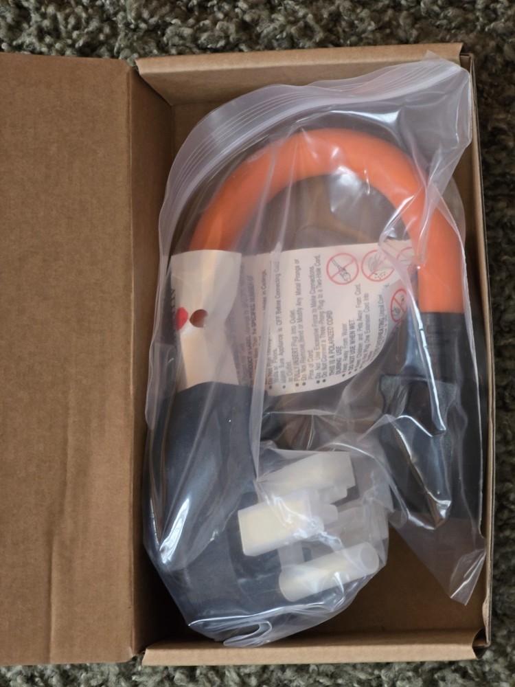 Nema 14-30P to 6-20/15R or 5-20/15R EV Dryer Adapter Cord Compatable