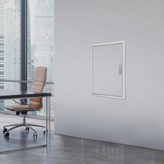 Access Door 16x24in Aluminum Wall/Ceiling 135° Opening for Drywall