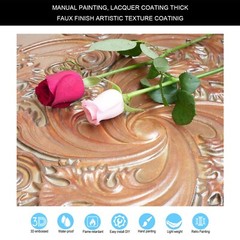 DIY metallic ceiling tile Emboss interior wall panel PL62 Rustic Iron 10pcs
