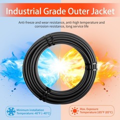 PLSR High-Performance Self-Regulating Heating Cable – Frost Protection for Water