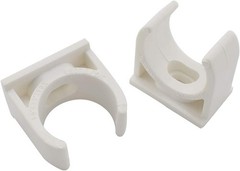 12-Pack U-Shaped PVC Water Pipe Clamps Fit for 25mm OD, Compatible with 3/4″ …