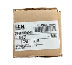 LCN 4040XP Super Smoothee Commercial Self Closing Door Closer Aluminum Finish