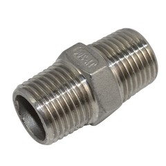1/2″ 1/2 inch Male M/M connectorPipe Fitting Hex Nipple NPT Stainless Steel 304