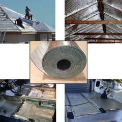 21.5SF 197MIL Double Side Reflective Insulation Foam-Energy Saving&Soundproofing