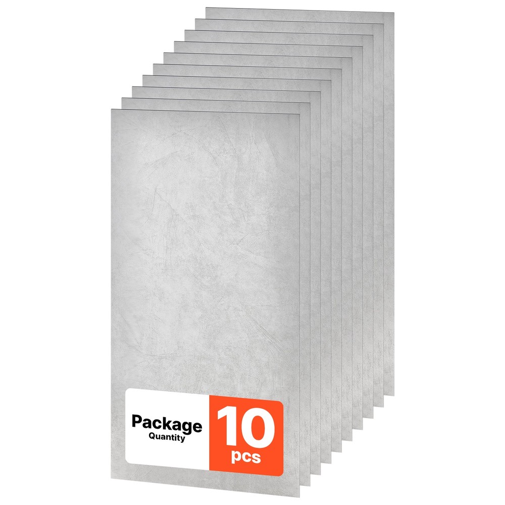 VEVOR 24 x 48 in PVC Ceiling Tiles 10-Pack Drop Ceiling Panels White Marble