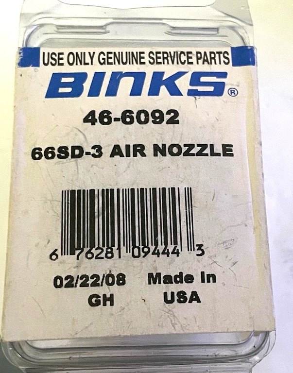 BINKS 2100 SPRAY GUN AIRCAP NIB DEALER PRICE 150.00 + SHIPPING OURS $92.11