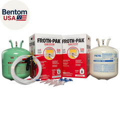 Froth Pak 630 Spray Foam Insulation Kit, 15 Ft Hose – Closed Cell, 2 Part Foam S