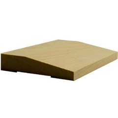 EWCA42 Contemporary 3-1/2″ wide x 3/4″ Beveled Casing. Unfinished Trim