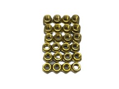 (24) NOS Eaton 3/8” x 1/4” FNPT Brass pipe Reducing Coupling
