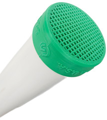 Green 1/2″ PVC Pipe End Cap with Integral Screen for Socket Fit on 0.84″ OD Pipe