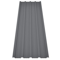 16.77″(W)x73.23″(H) Galvanized Metal Roof Panels Hardware Roofing Sheets(15 Pcs)