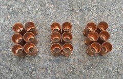 NIBCO Copper Pipe Adapters 1″ copper to 3/4″ pipe FEMALE ADAPTER lot of six