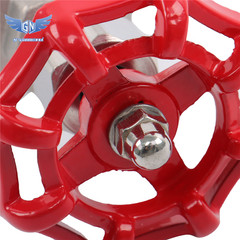 DN15 1/2″ NPT Stainless Steel Female Threaded Gate Valve Heavy Duty Wheel Handle