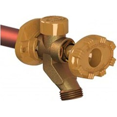 Woodford 19CP-8 Model 19 Wall Faucet, 8-Inch, CP Inlet