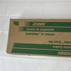 USG DONN DXT 222 Ceiling Grid Cross Tee White 2ft x 1.5in 60 Pack