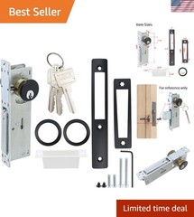 Storefront Door Lock Mortise Deadbolt for Commercial Aluminum Shop Doors 1-1/…
