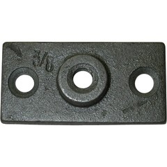 B&K 3/8 In. Galvanized Steel Top Plate G80-038HC Pack of 20 B&K G80-038HC 3/8
