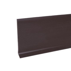 Self-Stick Vinyl Wall Base 4In x 20Ft Flexible Durable Edge Protector Easy Clean