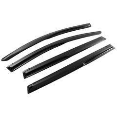 4pcs Rain Vent Window Visor Smoke Tinted Honda Odyssey 2005-2007 WDM-HO05