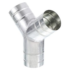3″ 3 Way Duct Splitter Y Connector Air Vent Duct Hose Exhaust Pipe Adapter