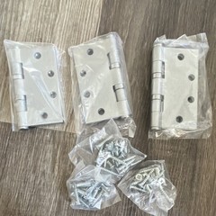 ASSA ABLOY McKinney MK55858 TA2714 26D Steel Heavy Duty Door Hinges 3 Pack