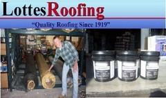 15′ x 20′ BLACK 60 MIL EPDM ROOF WITH ADHESIVE BY THE LOTTES COMPANIES