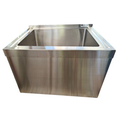 20×16 Floor Mop Sink 12″ Deep Stainless Steel NSF John Boos PBMS2016-12