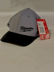 Milwaukee Tools 507DG- L/XL Milwaukee Workskin Fitted Hat – Dark Gray L/XL New